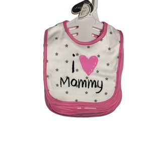 New Lamour 5 pack /bib for babies/New with tag . Great gift for any Baby ❤️